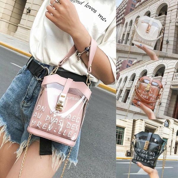 duffel bags 2021 women bag lady mini clear transparent chain pvc crossbody shoulder lovley fashion beach messenger handbag purse
duffel bags 2021 women bag lady mini clear transparent chain pvc crossbody shoulder lovley fashion beach messenger handbag purse