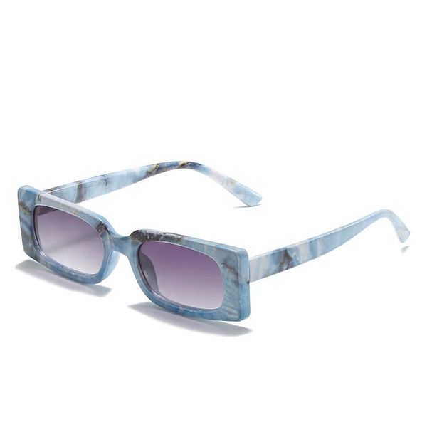 sunglasses 2021 small blue rectangle women retro fashion vintage sun glasses, White;black
sunglasses 2021 small blue rectangle women retro fashion vintage sun glasses, White;black