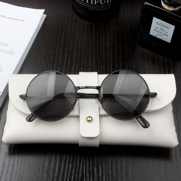 sunglasses retro trend frame men black birthday decoration round glasses women, White;black
sunglasses retro trend frame men black birthday decoration round glasses women, White;black