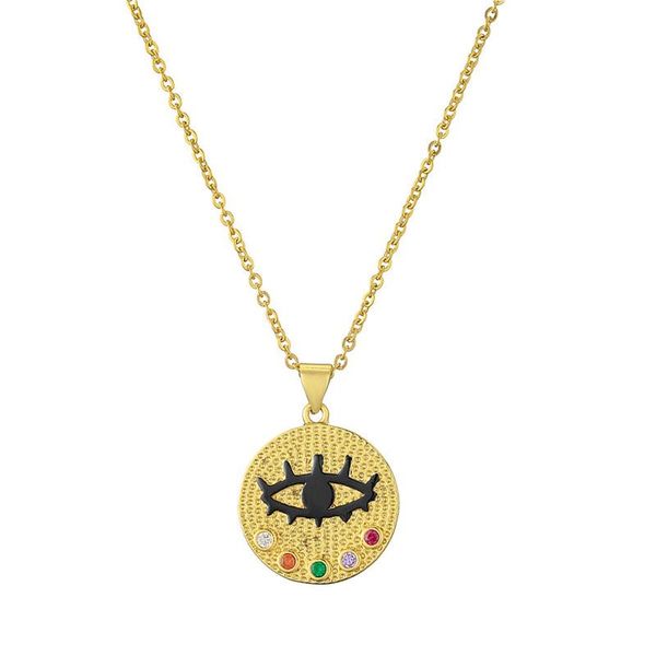 pendant necklaces mafisar 2021 fashion ladies chic gold chain colorful cz filled evil eye for women bohemian drop, Silver
pendant necklaces mafisar 2021 fashion ladies chic gold chain colorful cz filled evil eye for women bohemian drop, Silver