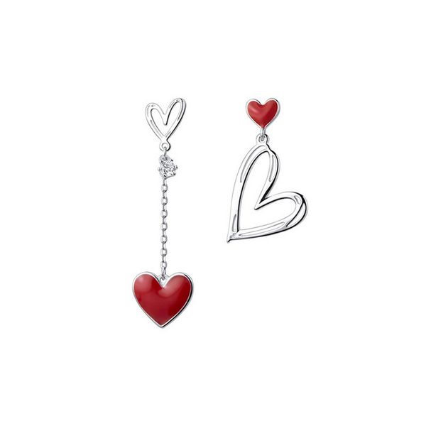 2021 new stylish lucky red heart bowknot stud earrings for women fashion jewelry chinese style happy new year statement earrings, Silver
2021 new stylish lucky red heart bowknot stud earrings for women fashion jewelry chinese style happy new year statement earrings, Silver