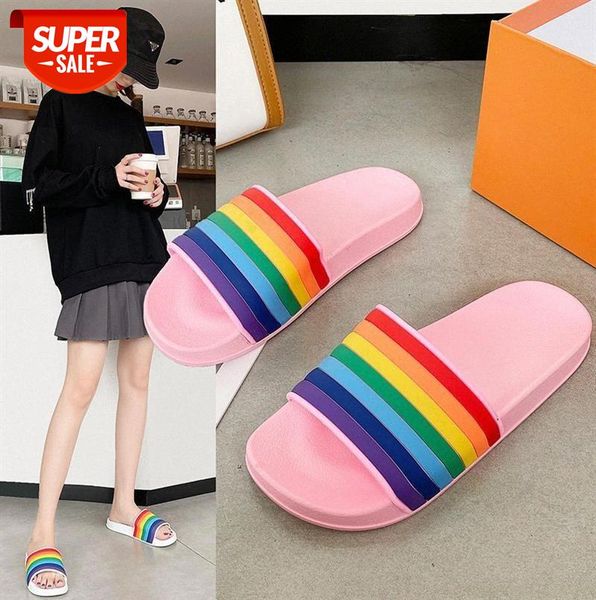rainbow women's slippers outer wear casual flat-heeled comfortable sandals and #pr5m, Black
rainbow women's slippers outer wear casual flat-heeled comfortable sandals and #pr5m, Black