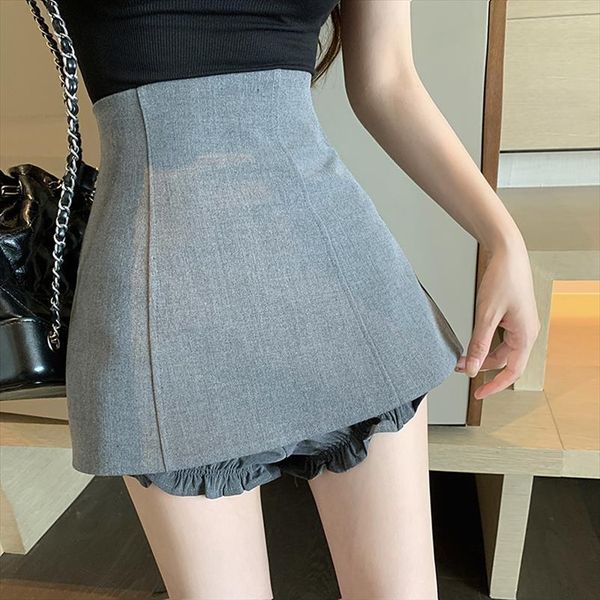 korean black summer mini skirts women shorts ruffles high waist streetwear a line pleated bud clubwear loose z348, White;black
korean black summer mini skirts women shorts ruffles high waist streetwear a line pleated bud clubwear loose z348, White;black