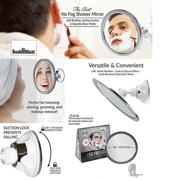 bath accessory set fogless makeup mirror with holder suction cup 360 rotation shower shave mirrors ef
bath accessory set fogless makeup mirror with holder suction cup 360 rotation shower shave mirrors ef