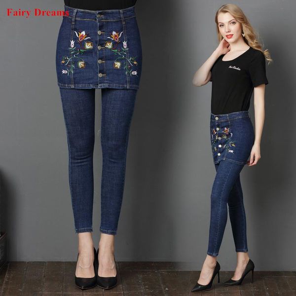 women's jeans high waist women plus size clothing 4xl denim trousers and skirt flowers embroidery pencil pants 2021 fairy dreams, Blue
women's jeans high waist women plus size clothing 4xl denim trousers and skirt flowers embroidery pencil pants 2021 fairy dreams, Blue