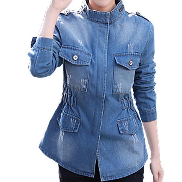 vogue plus size women jackets jacket denim coat loose fit casual style nice basic #j5s women's, Black;brown
vogue plus size women jackets jacket denim coat loose fit casual style nice basic #j5s women's, Black;brown