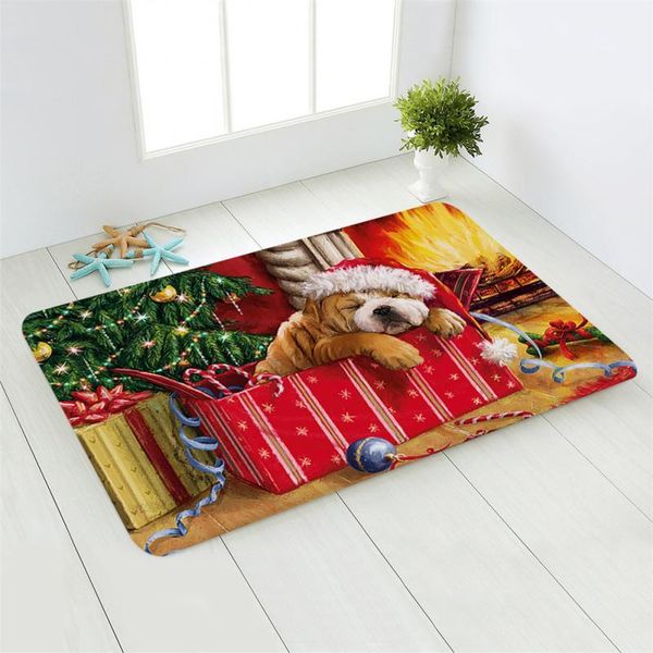 carpets santa claus christmas mat doormat ornament pendant merry decor for home bathroom kitchen bedroom noel 40x60cm
carpets santa claus christmas mat doormat ornament pendant merry decor for home bathroom kitchen bedroom noel 40x60cm