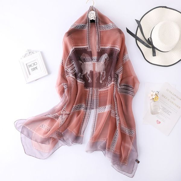 summer air conditioning horse pattern silk scarf women shawl dual purpose sun protection beach towel long thin versatile, Blue;gray
summer air conditioning horse pattern silk scarf women shawl dual purpose sun protection beach towel long thin versatile, Blue;gray