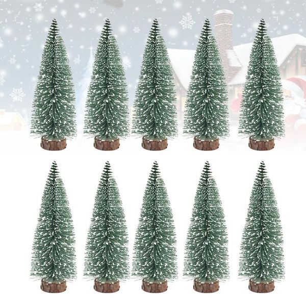 christmas decorations 10pcs 10cm mini tree decor with snow covered pine diy ornaments for home party bar
christmas decorations 10pcs 10cm mini tree decor with snow covered pine diy ornaments for home party bar