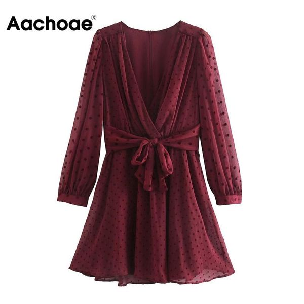 casual dresses aachoae solid elegant dot embroidery dress autumn summer v neck chiffon mini long sleeve sashes pleated beach, Black;gray
casual dresses aachoae solid elegant dot embroidery dress autumn summer v neck chiffon mini long sleeve sashes pleated beach, Black;gray