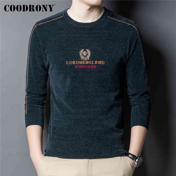 coodrony autumn winter streetwear fashion casual jersey soft warm knitwear chenille sweater pullover men clothing s - xxxl c1386, Black
coodrony autumn winter streetwear fashion casual jersey soft warm knitwear chenille sweater pullover men clothing s - xxxl c1386, Black