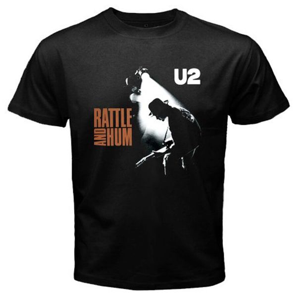 New U2 Rattle and Hum Logo Men's Black T-Shirt Size S to 3XL 100% cotton, White;black
New U2 Rattle and Hum Logo Men's Black T-Shirt Size S to 3XL 100% cotton, White;black