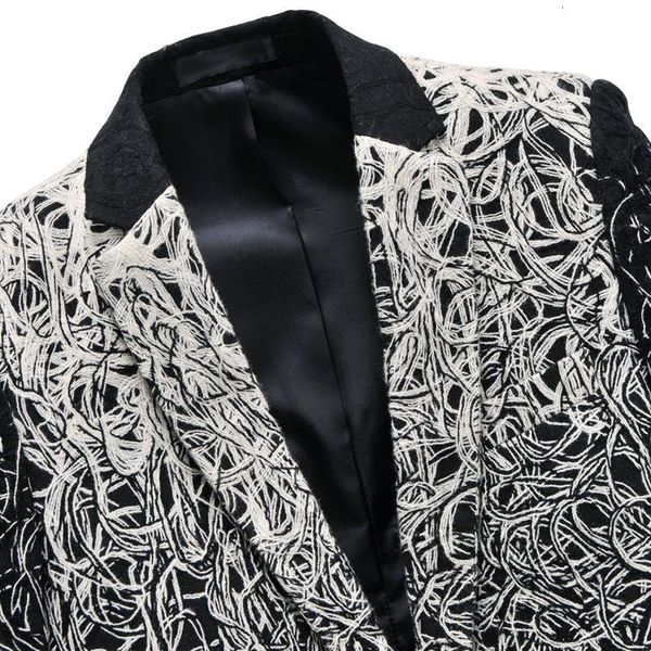 Men's Suits & Blazers Casual Blazer Fashion Men Slim Suit Jacket Wedding Groom Stage Costume Singer Host Dancer Ball Party Prom Nightcl, White;black
Men's Suits & Blazers Casual Blazer Fashion Men Slim Suit Jacket Wedding Groom Stage Costume Singer Host Dancer Ball Party Prom Nightcl, White;black