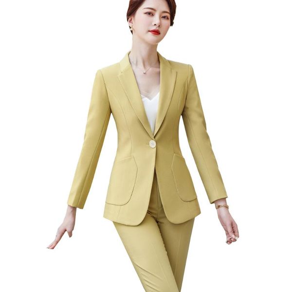 women's two piece pants autumn winter women yellow green purple black pant suit 2 set office ladies business work formal blazer jacket, White
women's two piece pants autumn winter women yellow green purple black pant suit 2 set office ladies business work formal blazer jacket, White