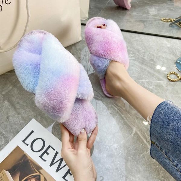 winter women house slippers faux fur warm flat shoes female slip on home furry ladies size 36-43, Black
winter women house slippers faux fur warm flat shoes female slip on home furry ladies size 36-43, Black