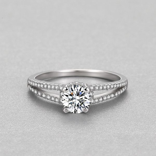 yjz112 sterling sier 925 fashion 90 points imitation mosangshi jewelry wedding ring broken surround diamond ring, Silver
yjz112 sterling sier 925 fashion 90 points imitation mosangshi jewelry wedding ring broken surround diamond ring, Silver