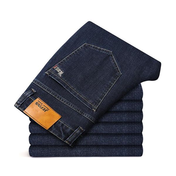 men's jeans plus size 42 44 46 brand business casual pants fashion classic elastic slim fit straight-leg denim trousers male, Blue
men's jeans plus size 42 44 46 brand business casual pants fashion classic elastic slim fit straight-leg denim trousers male, Blue