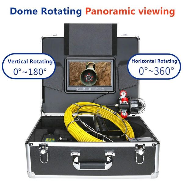 fish finder 9'' pipe inspection camera drain sewer pipeline industrial endoscope dvr and without video recording 360° rotating
fish finder 9'' pipe inspection camera drain sewer pipeline industrial endoscope dvr and without video recording 360° rotating