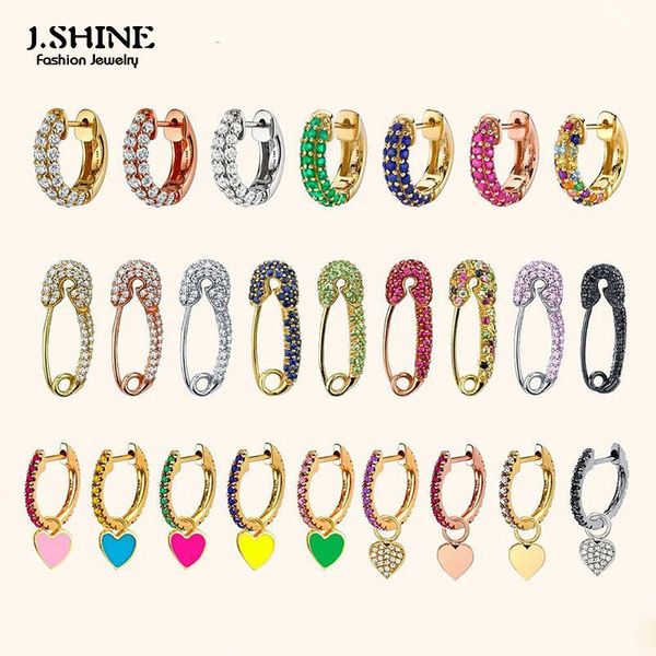 hoop & huggie jshine rhinestone crystal safe pin huggies earrings women chic heart hanging stackable jewelry party gifts, Golden;silver
hoop & huggie jshine rhinestone crystal safe pin huggies earrings women chic heart hanging stackable jewelry party gifts, Golden;silver