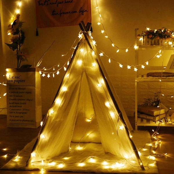 6m 40 leds star fairy strings light battery operated xmas wedding party decor home for wedding/party/curtain/garden decoration
6m 40 leds star fairy strings light battery operated xmas wedding party decor home for wedding/party/curtain/garden decoration