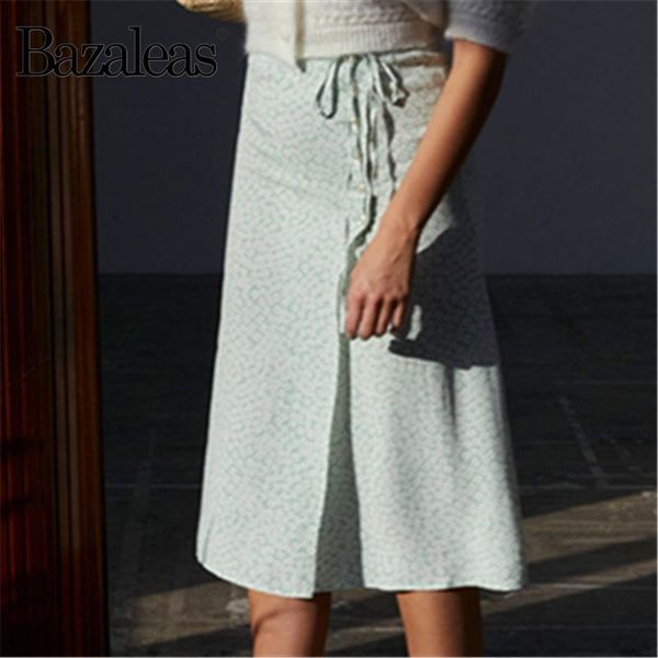 bazaleas chic green daisy print midi skirts womens elegant wrap split skirt france side buttons women, Black
bazaleas chic green daisy print midi skirts womens elegant wrap split skirt france side buttons women, Black
