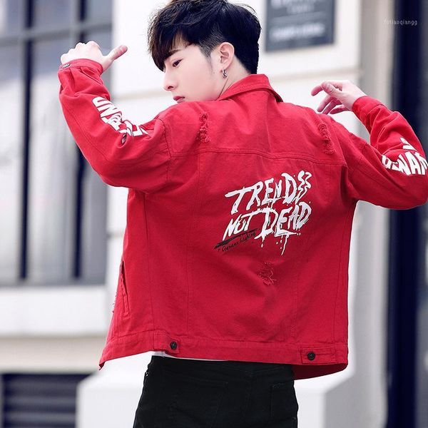 men's jackets 2021 fashion teenagers denim jacket spring autumn trend korean ripped hole handsome spirit guy men clothes, Black;brown
men's jackets 2021 fashion teenagers denim jacket spring autumn trend korean ripped hole handsome spirit guy men clothes, Black;brown