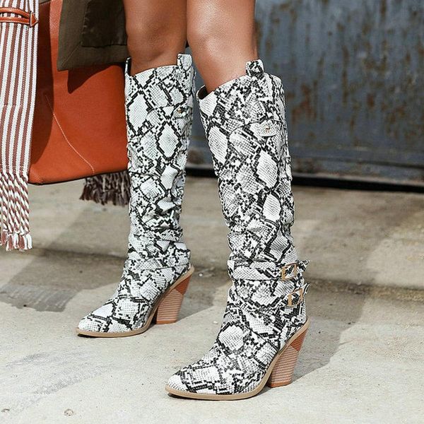 boots 2021 pu leather winter wedges women western snake print cowboy pointed toe buckle ladies long plus size, Black
boots 2021 pu leather winter wedges women western snake print cowboy pointed toe buckle ladies long plus size, Black