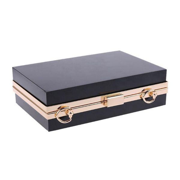 bag parts & accessories rectangle metal frame box purses handles for diy handbags evening clutch m68c, Black
bag parts & accessories rectangle metal frame box purses handles for diy handbags evening clutch m68c, Black