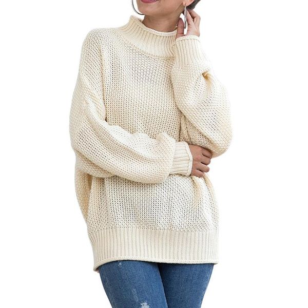 women's sweaters 2021 autumn/winter woolly solid-color loose-fitting velvet sweater long-sleeved jacket high-neck knitted girl, White;black
women's sweaters 2021 autumn/winter woolly solid-color loose-fitting velvet sweater long-sleeved jacket high-neck knitted girl, White;black
