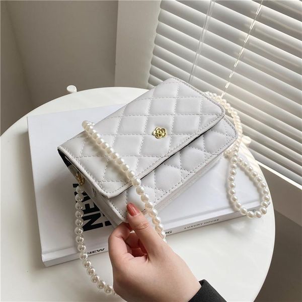 shoulder bags bag fashion female 2021 summer pearl chain messenger small square tide cool
shoulder bags bag fashion female 2021 summer pearl chain messenger small square tide cool