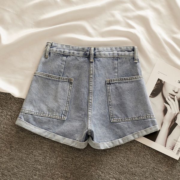 women's shorts jeans summer 2020 new loose high waist slim casual wide leg ultra short pants trend, White;black
women's shorts jeans summer 2020 new loose high waist slim casual wide leg ultra short pants trend, White;black