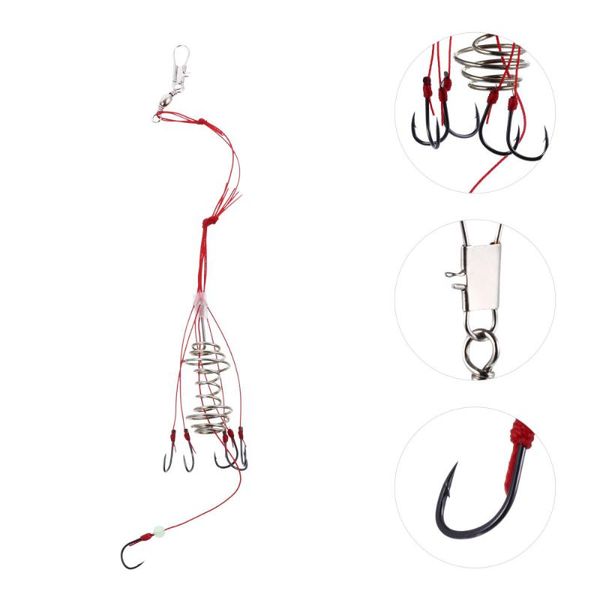 2pcs stainless steel practical barbed fishing hooks supplies tool fishhook parts for long distance
2pcs stainless steel practical barbed fishing hooks supplies tool fishhook parts for long distance
