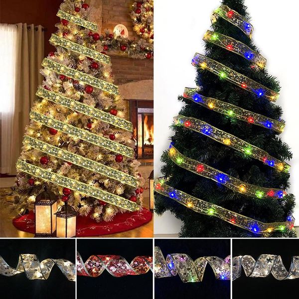 christmas decorations bows led ribbon lights year glowing colorful decoration string fashion modern
christmas decorations bows led ribbon lights year glowing colorful decoration string fashion modern