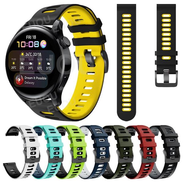 watch bands for huawei 3 46mm watch3 sports silicone strap gt 2 pro band watchband wristband replaceable accessories belt bracelet, Black;brown
watch bands for huawei 3 46mm watch3 sports silicone strap gt 2 pro band watchband wristband replaceable accessories belt bracelet, Black;brown