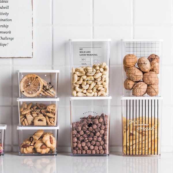 storage bottles & jars 350/800mlpp covered sealed fashion grain jar kitchen box nut tea coffee beans food organizer
storage bottles & jars 350/800mlpp covered sealed fashion grain jar kitchen box nut tea coffee beans food organizer