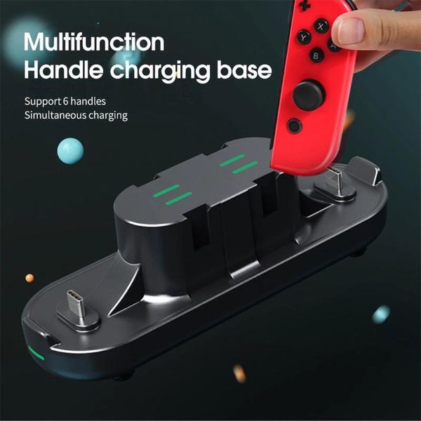 controller charger dock for 5 controllers 6 in 1 charging stand station game & joysticks
controller charger dock for 5 controllers 6 in 1 charging stand station game & joysticks