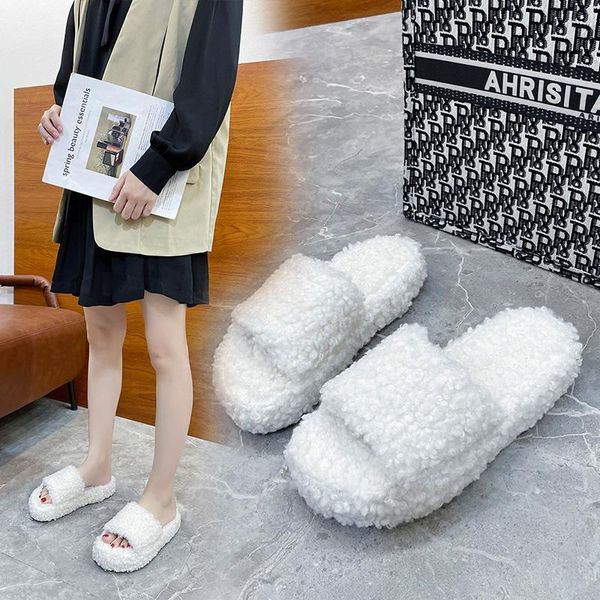 slippers 2021 fashion plush wear net red thick-soled solid color cotton all-match comfortable women's shoes, Black
slippers 2021 fashion plush wear net red thick-soled solid color cotton all-match comfortable women's shoes, Black