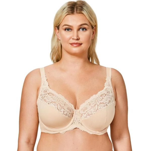 bras women's sheer lace non padded minimizer full figure underwire cotton bra plus size, Red;black
bras women's sheer lace non padded minimizer full figure underwire cotton bra plus size, Red;black
