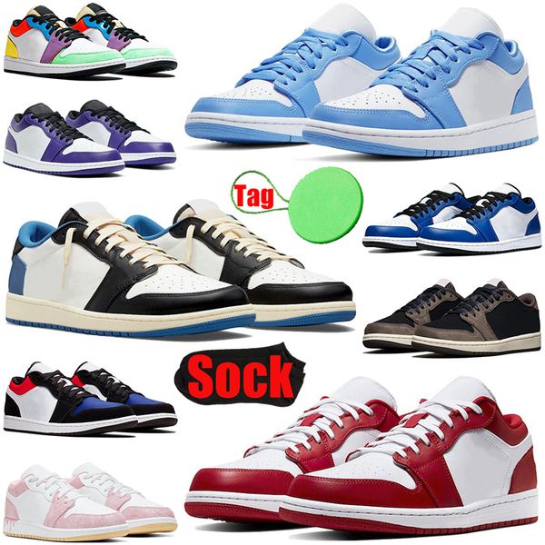 with sock and tag 1 1s low mens womens basketball shoes fragment unc reverse bred court purple mocha paris game royal men trainers sports sn
with sock and tag 1 1s low mens womens basketball shoes fragment unc reverse bred court purple mocha paris game royal men trainers sports sn