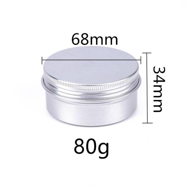 storage bottles & jars 50/100pcs 80g 80ml aluminum tins cream cosmetic containers hair wax/handmade soap pots threaded boxes
storage bottles & jars 50/100pcs 80g 80ml aluminum tins cream cosmetic containers hair wax/handmade soap pots threaded boxes
