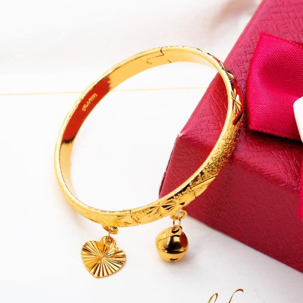 bangle fit 1-3 years children's openable 18k gold engrave bracelet for kids boys/girls baby christmas gift diameter 45mm, Black
bangle fit 1-3 years children's openable 18k gold engrave bracelet for kids boys/girls baby christmas gift diameter 45mm, Black