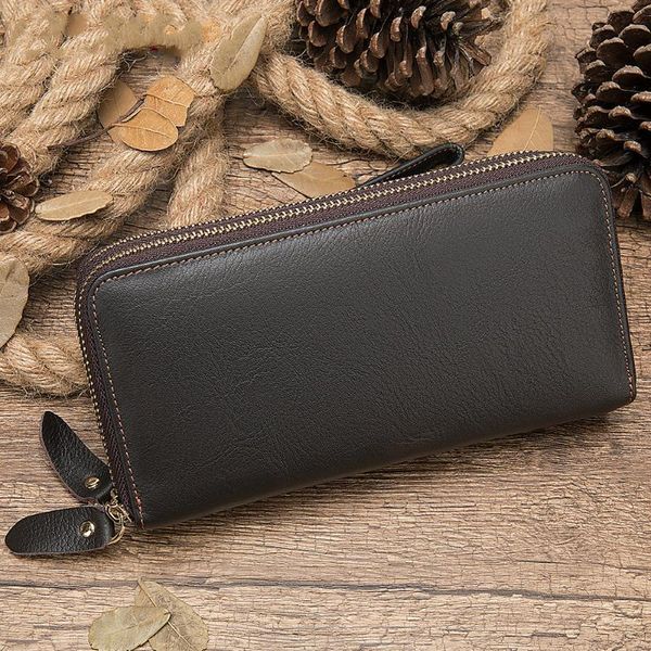 wallets pure leather double-layer business wallet large-capacity mobile phone long cow large capacity clutch, Red;black
wallets pure leather double-layer business wallet large-capacity mobile phone long cow large capacity clutch, Red;black