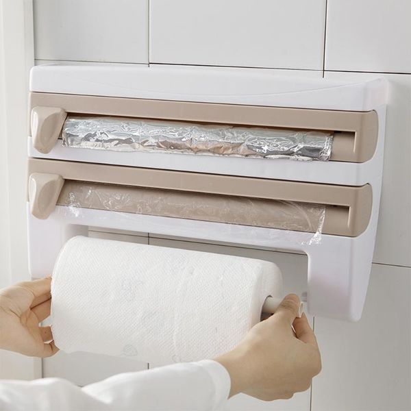 kitchen refrigerator cling film storage holder tin foils paper dispenser cutting rack cutter organizer toilet holders
kitchen refrigerator cling film storage holder tin foils paper dispenser cutting rack cutter organizer toilet holders