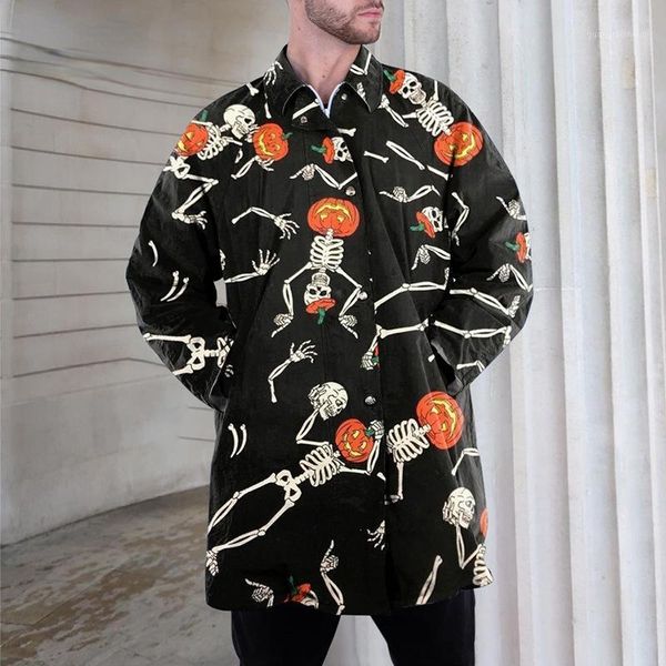 men's jackets men 2021 autumn coat lapel print loose long windbreaker fashion jacket sleeve casual plus size mens clothing, Black;brown
men's jackets men 2021 autumn coat lapel print loose long windbreaker fashion jacket sleeve casual plus size mens clothing, Black;brown