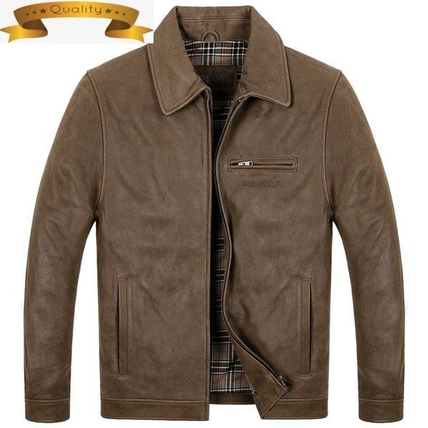 leather jacket men genuine real cow autumn winter for mens clothing vintage plus size casacos a007-2 yy988 men's & faux, Black
leather jacket men genuine real cow autumn winter for mens clothing vintage plus size casacos a007-2 yy988 men's & faux, Black
