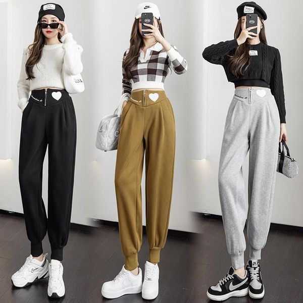 women's pants & capris casual pant 2021 winter plus velvet high waist front zipper letter embroidered love trousers fashion clothing, Black;white
women's pants & capris casual pant 2021 winter plus velvet high waist front zipper letter embroidered love trousers fashion clothing, Black;white