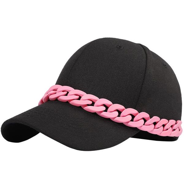 wide brim hats 2021 spring summer baseball cap for women sun protection hat candy color chain cotton caps adjustable colorful, Blue;gray
wide brim hats 2021 spring summer baseball cap for women sun protection hat candy color chain cotton caps adjustable colorful, Blue;gray