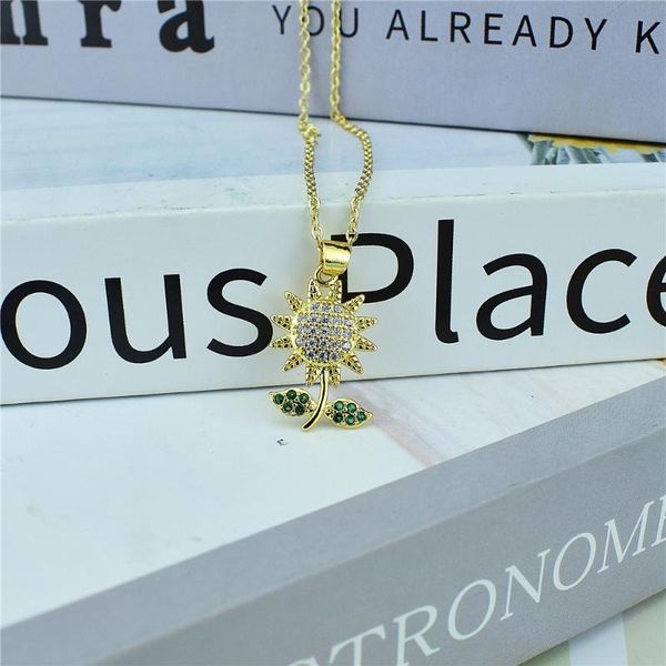 chains sunflower necklace ladies jewelry sun flower small pendant luxury korean style wholesale, Silver
chains sunflower necklace ladies jewelry sun flower small pendant luxury korean style wholesale, Silver