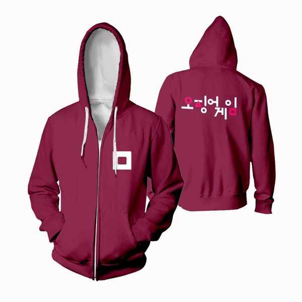women's jackets hooded hoodie survival game member number 456 zipper coat for girl/boy corean coats, Black;brown
women's jackets hooded hoodie survival game member number 456 zipper coat for girl/boy corean coats, Black;brown