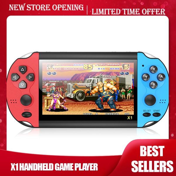 handheld game player x1 4.3-inch 8g memory console built-in 10,000 games mp4 video camera with nostalgic classic dual-shake portable players
handheld game player x1 4.3-inch 8g memory console built-in 10,000 games mp4 video camera with nostalgic classic dual-shake portable players